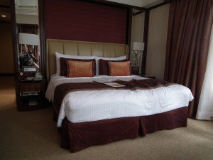 The bed!