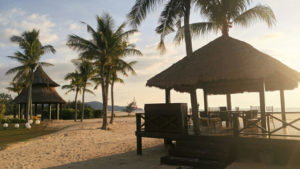 Beach time in KK!