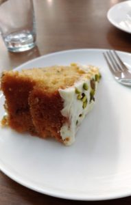 First Galleries' cake