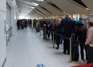 Schiphol security delays