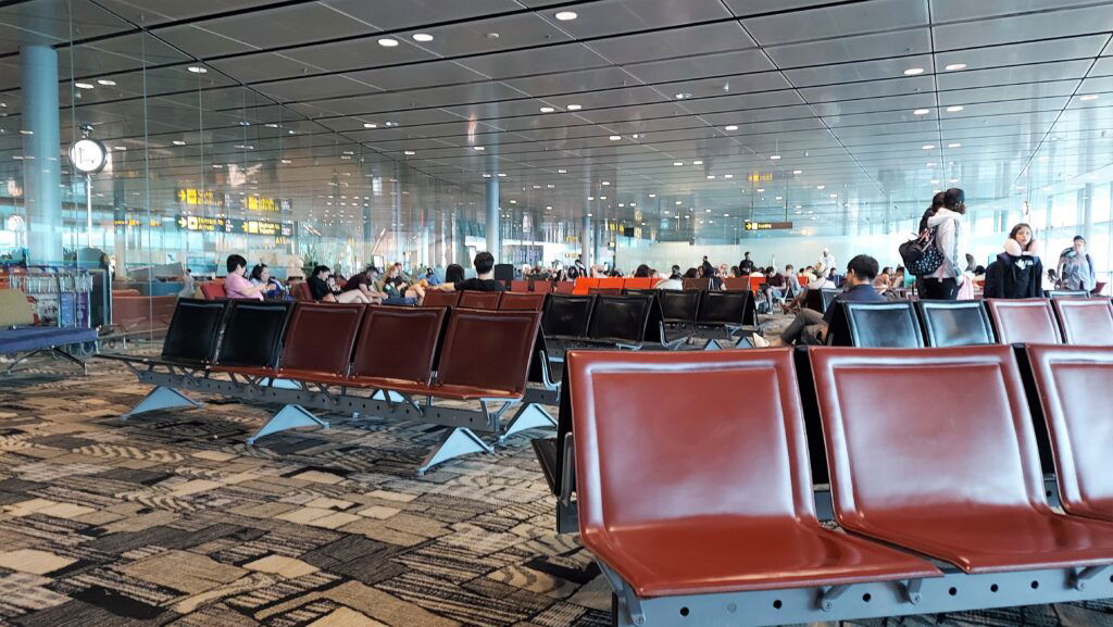 Singapore Changi Gate Area