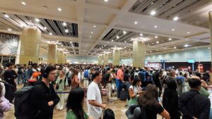 Bali DPS Immigration Queue