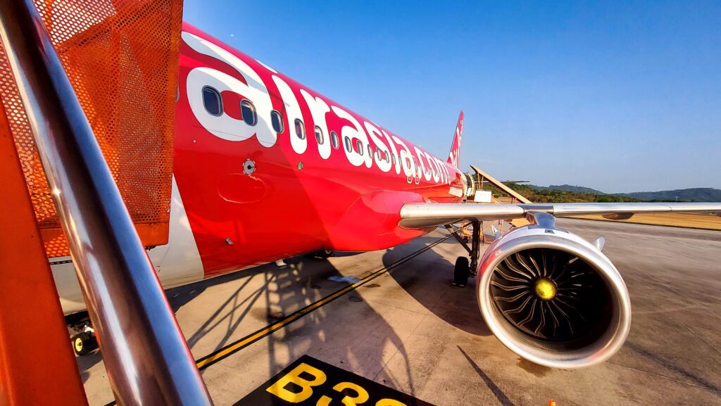 AirAsia A320 at Langkawi