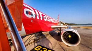 AirAsia A320 at Langkawi