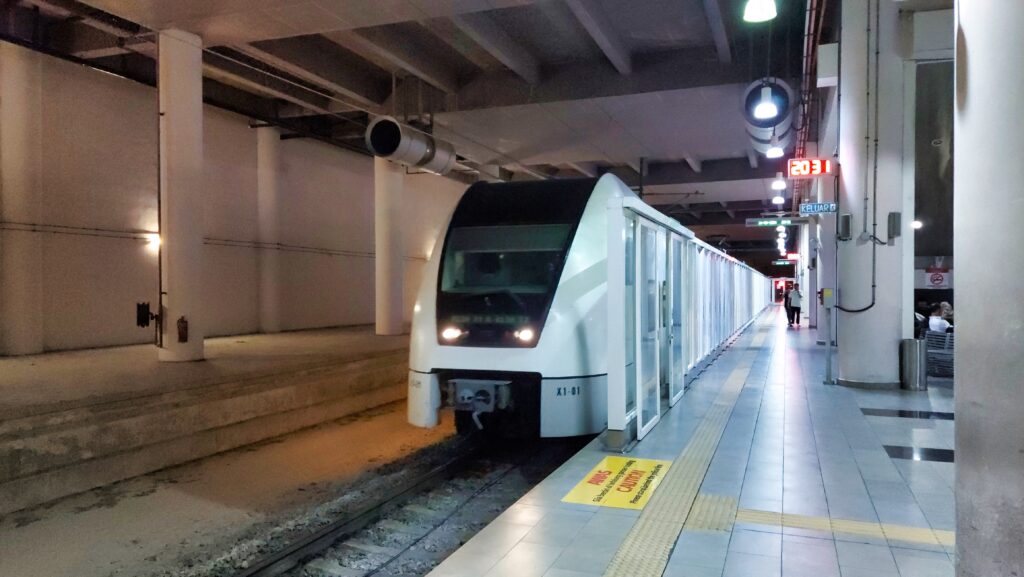 KLIA Ekspres station at KLIA2